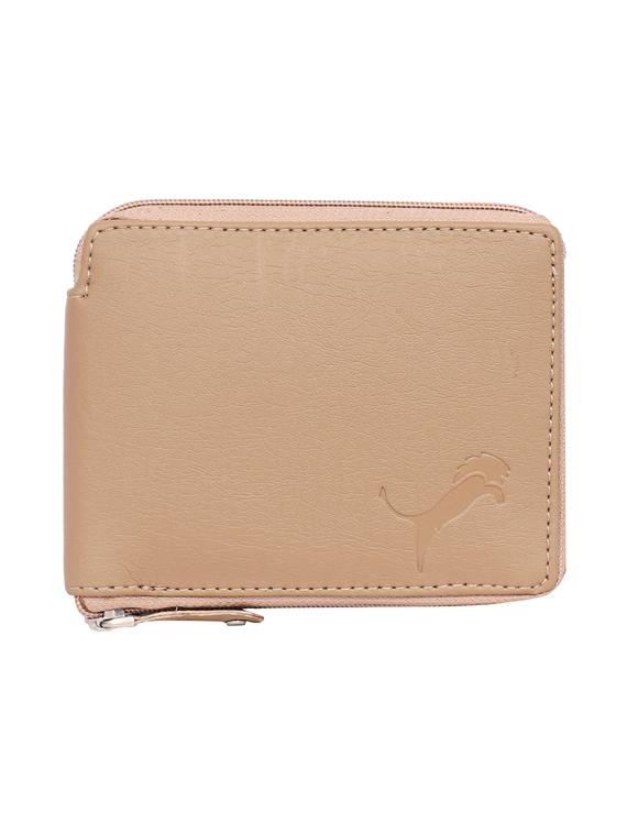 beige leatherette wallet - 19708061 -  Zoom Image - 0