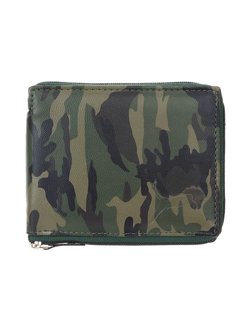 green leatherette wallet - 19708098 - Standard Image - 0