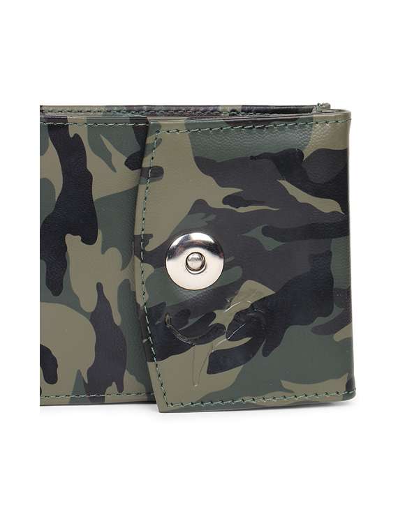 multicolor leatherette wallet