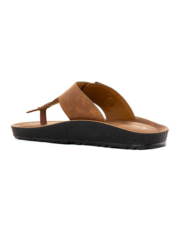 brown toe separator sandal - 19710972 - Standard Image - 2