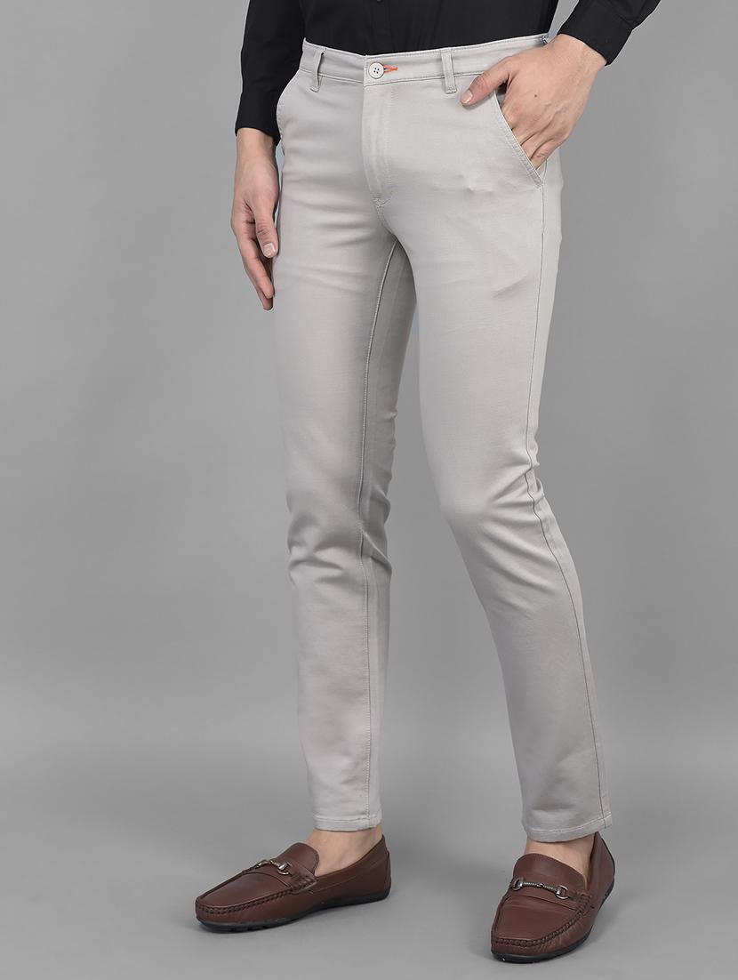 flat front chinos casual trouser - 19716537 - Standard Image - 2