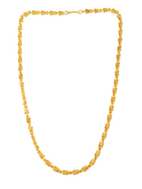 gold plated chain necklace - 19718370 -  Standard Image - 0