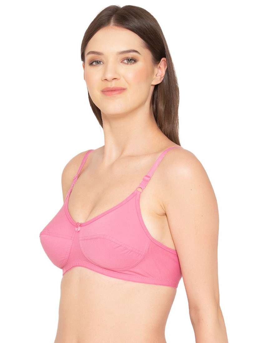 pink cotton tshirt bra - 19718421 -  Standard Image - 2
