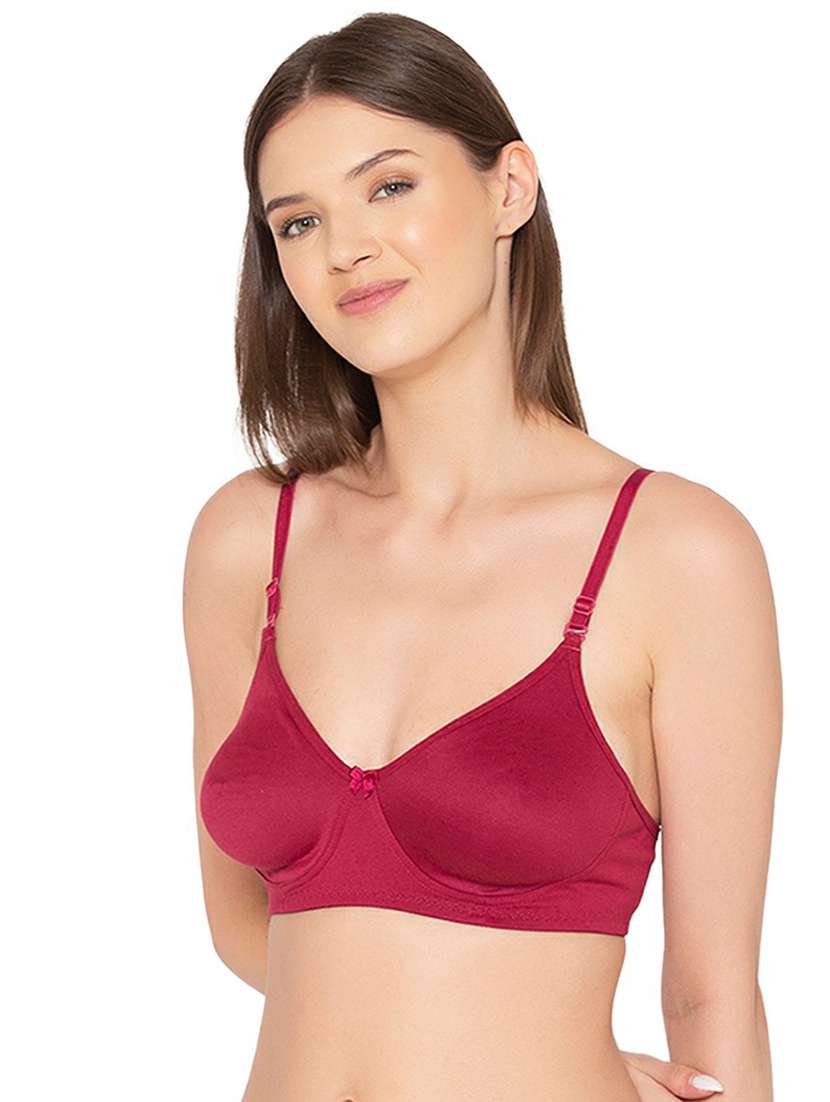 red cotton tshirt bra - 19718424 -  Standard Image - 2