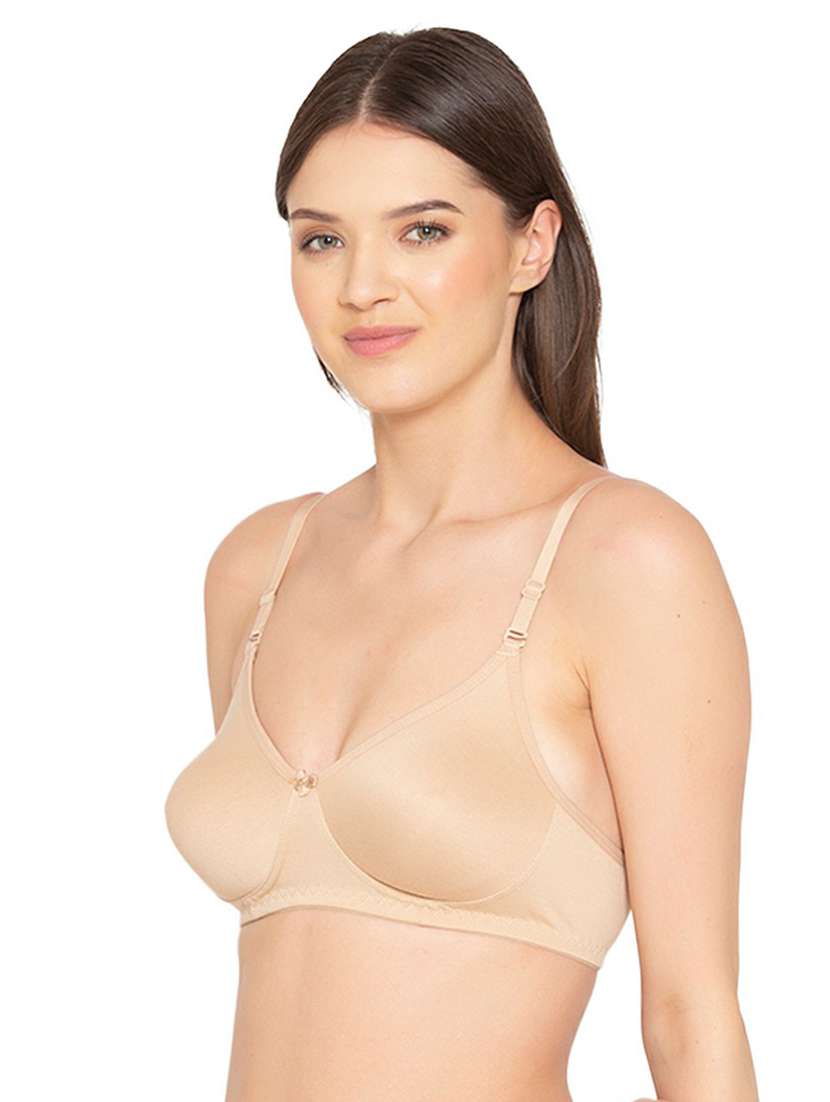 beige cotton tshirt bra - 19718425 -  Standard Image - 2