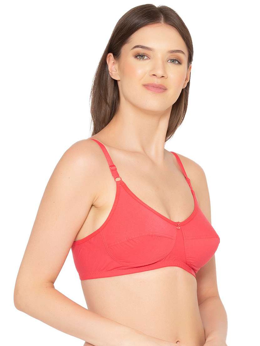 pink cotton tshirt bra - 19718431 -  Standard Image - 2