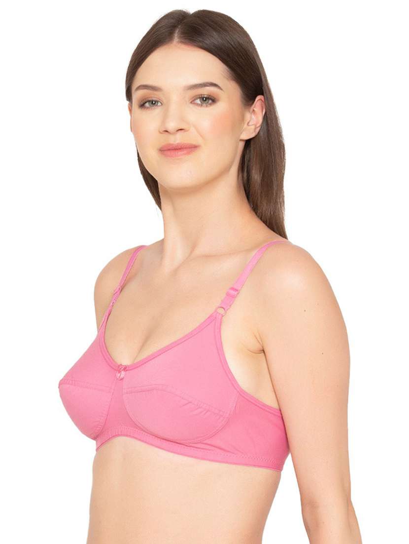 pink cotton tshirt bra - 19718432 -  Standard Image - 2