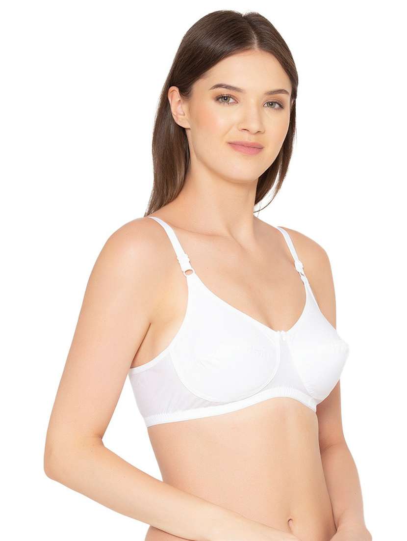 white cotton tshirt bra - 19718436 -  Standard Image - 2