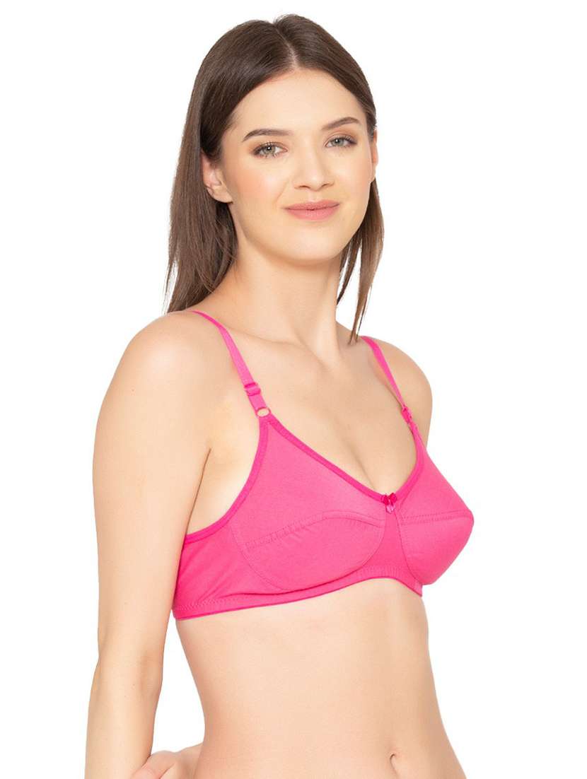 pink cotton tshirt bra - 19718440 -  Standard Image - 2