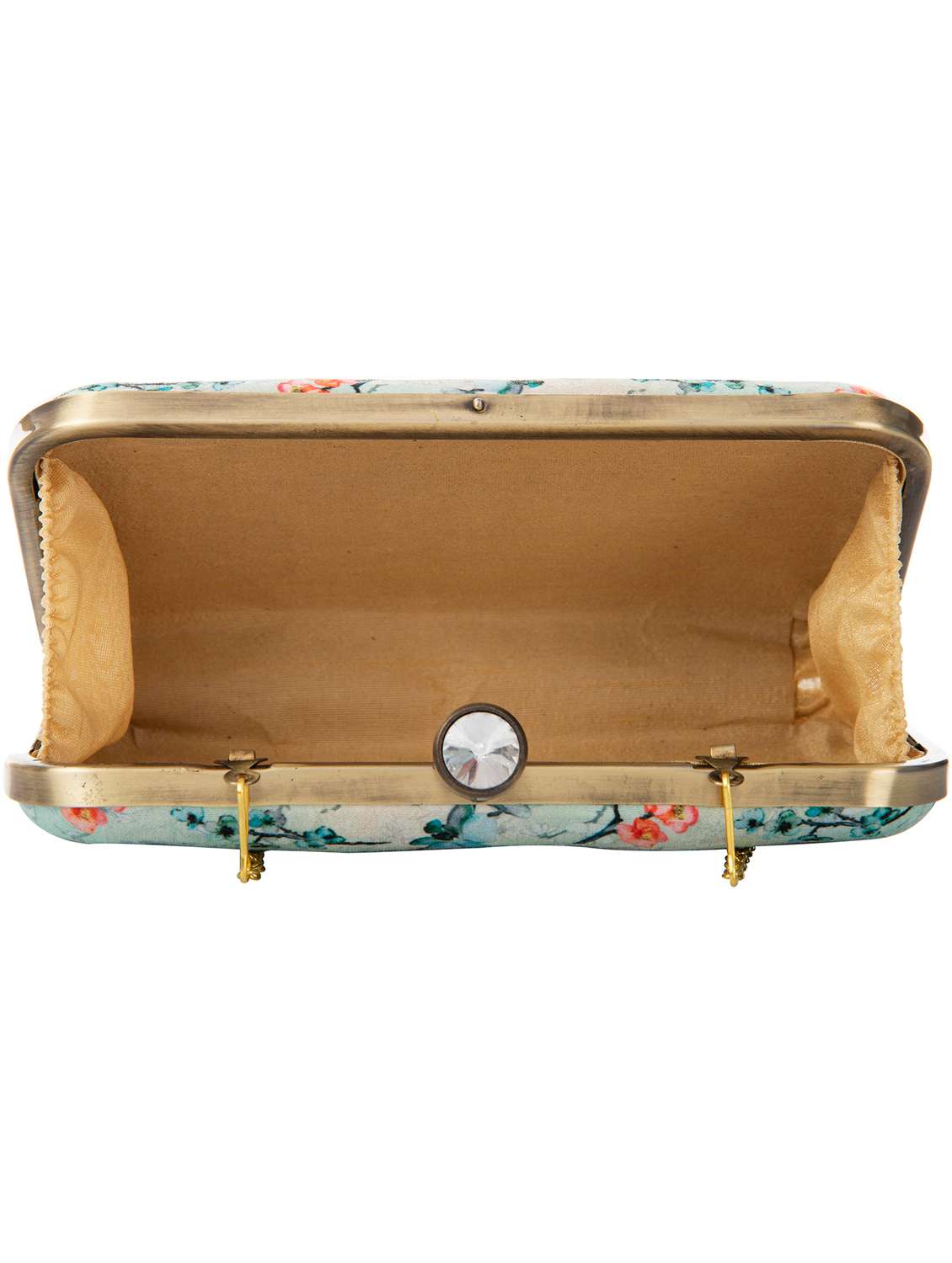 women floral printed box clutch - 19718669 -  Standard Image - 2