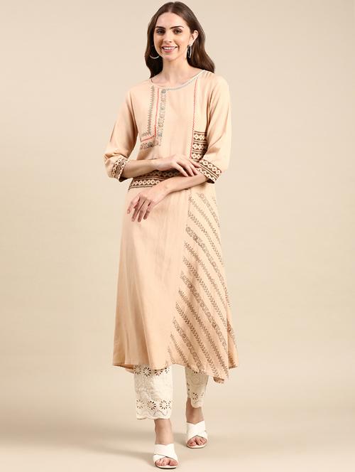 women's a-line kurta - 19719201 - Standard Image - 0