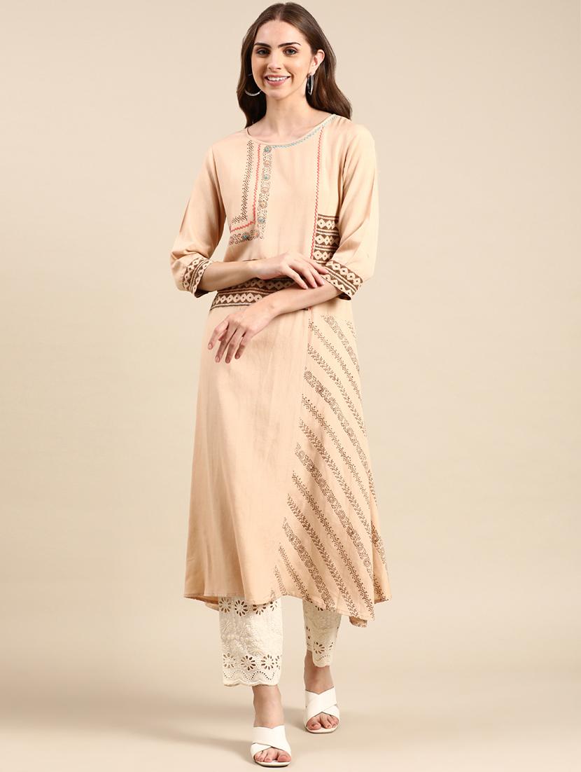 women's a-line kurta - 19719201 - Zoom Image - 0