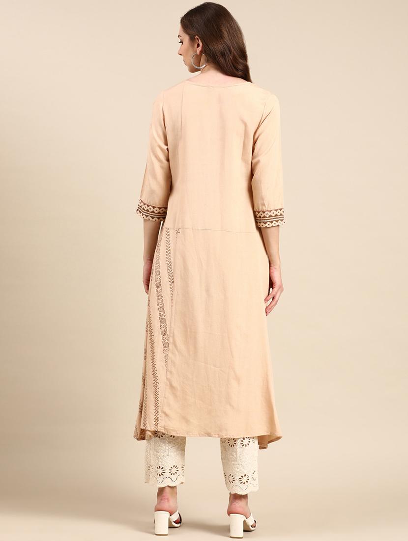 women's a-line kurta - 19719201 - Standard Image - 2