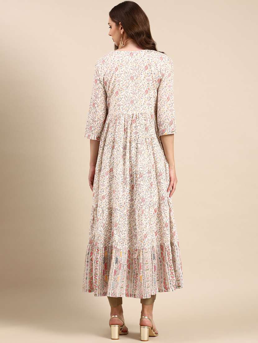 women's flared kurta - 19719203 -  Standard Image - 2