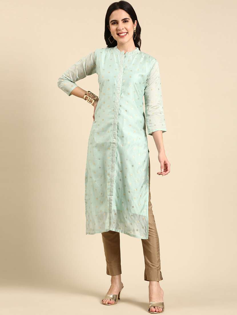 women's front slit kurta