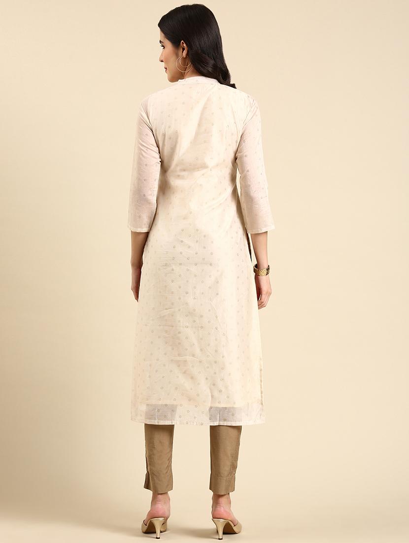 women's front slit kurta - 19719230 - Standard Image - 2