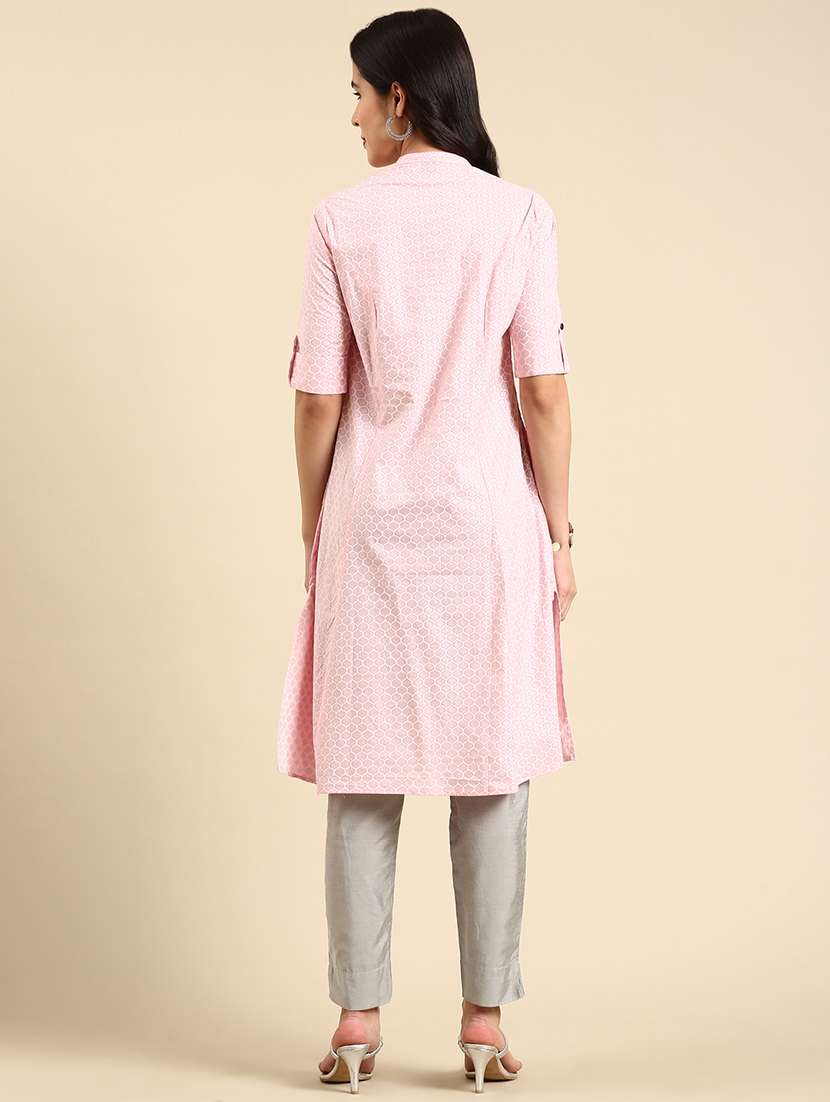 women's straight kurta - 19719243 -  Standard Image - 2