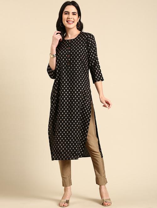 women's straight kurta - 19719247 -  Standard Image - 0