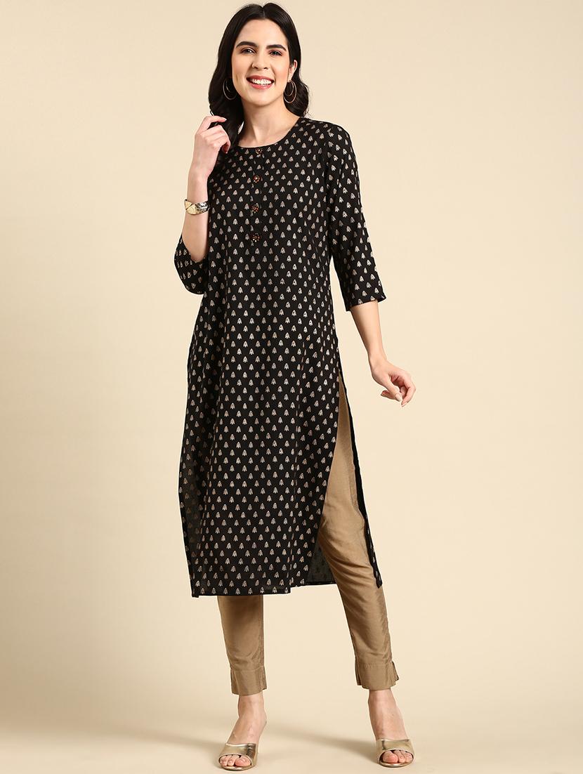 women's straight kurta - 19719247 -  Zoom Image - 0
