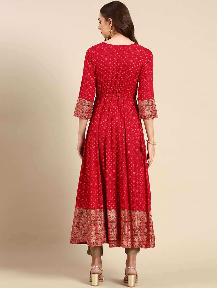 women's flared kurta - 19719251 -  Standard Image - 2