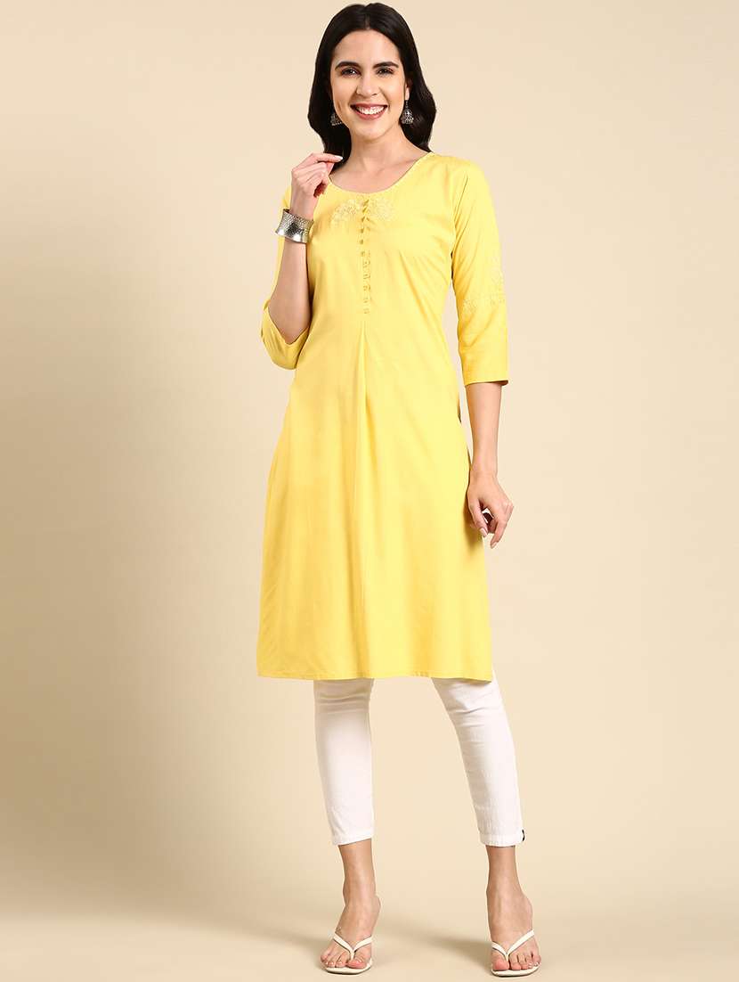 women's straight kurta
