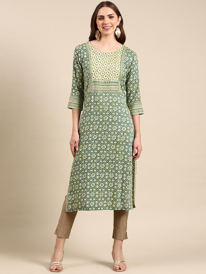 women's straight kurta