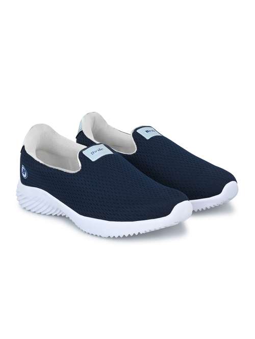 navy blue slip on casual shoe - 19720435 -  Standard Image - 0