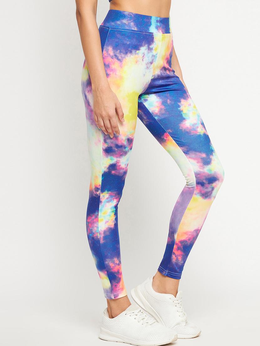tie & dye ankle length legging - 19720557 - Standard Image - 2