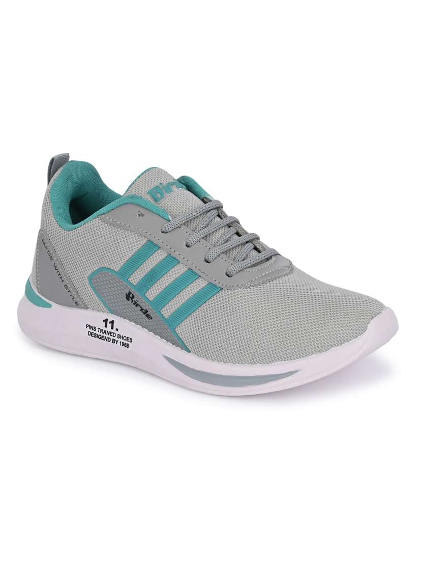 Grey Lcae Up Sport Shoe