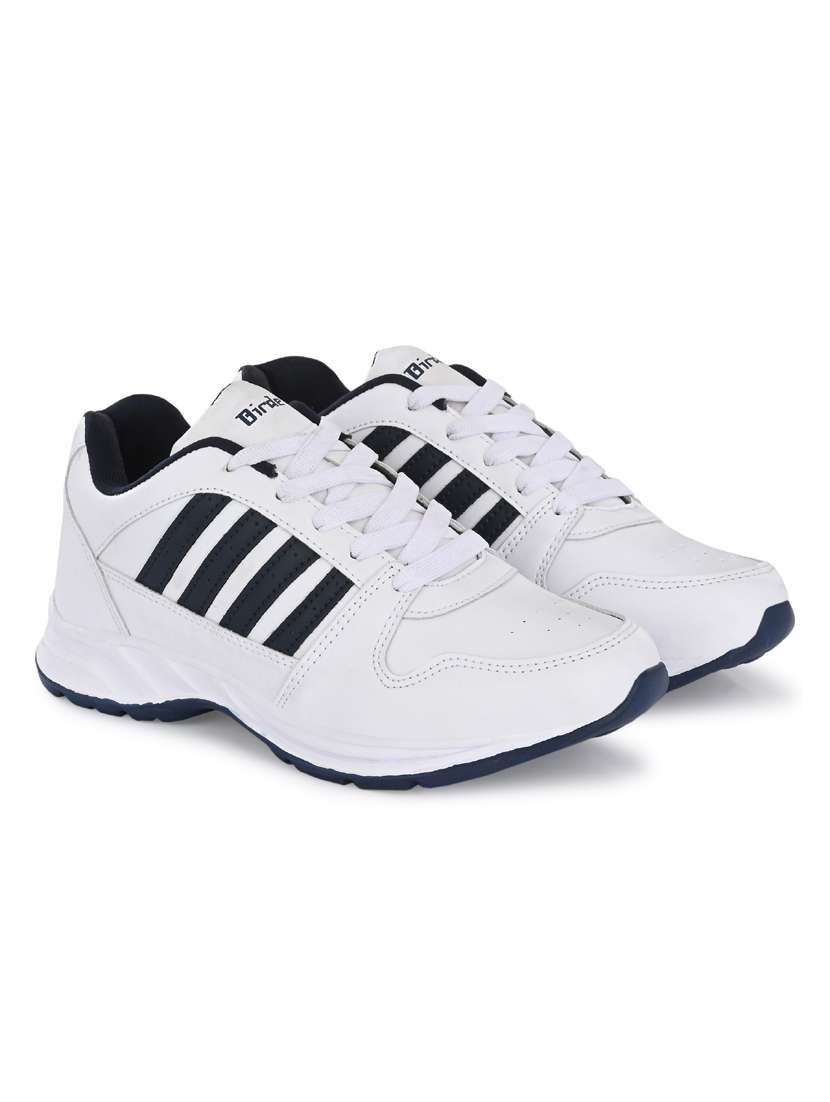 solid lace up sport shoe