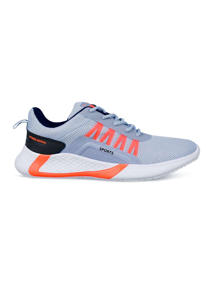 Color Blocked Lace Up Sports Shoes - 19720665 -  Standard Image - 2