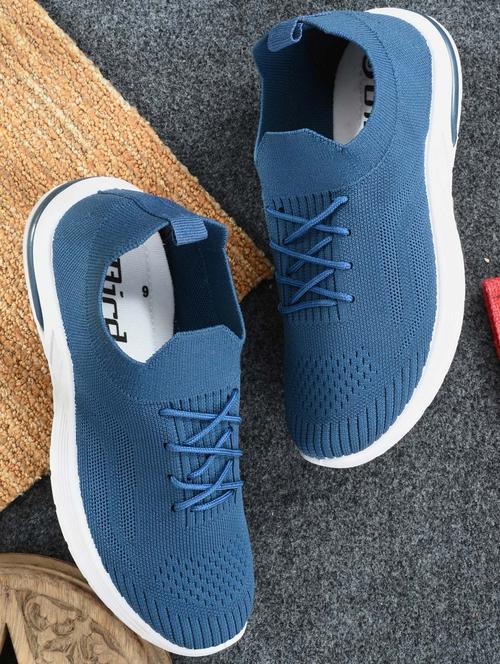 blue solid slip on shoe - 19720944 - Standard Image - 0
