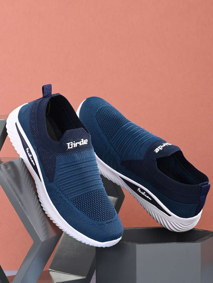 blue solid slip on shoe - 19720945 - Zoom Image - 0
