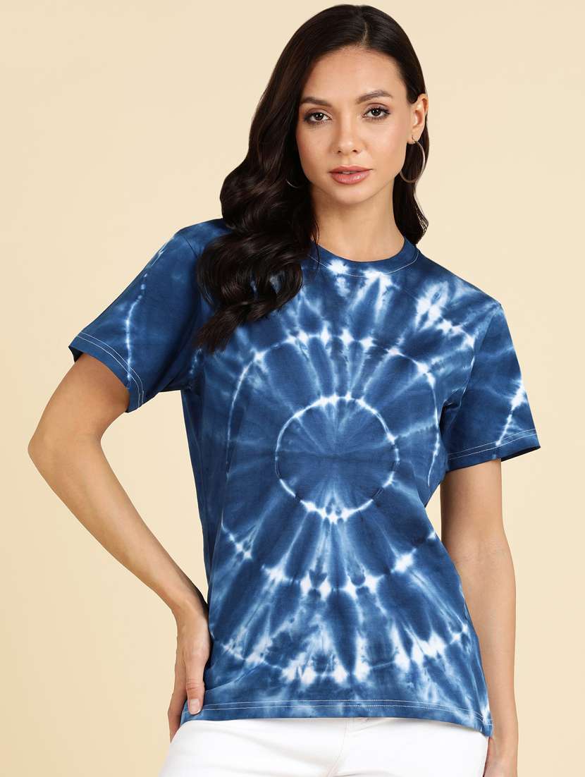 women's straight round neck top - 19722082 -  Zoom Image - 0