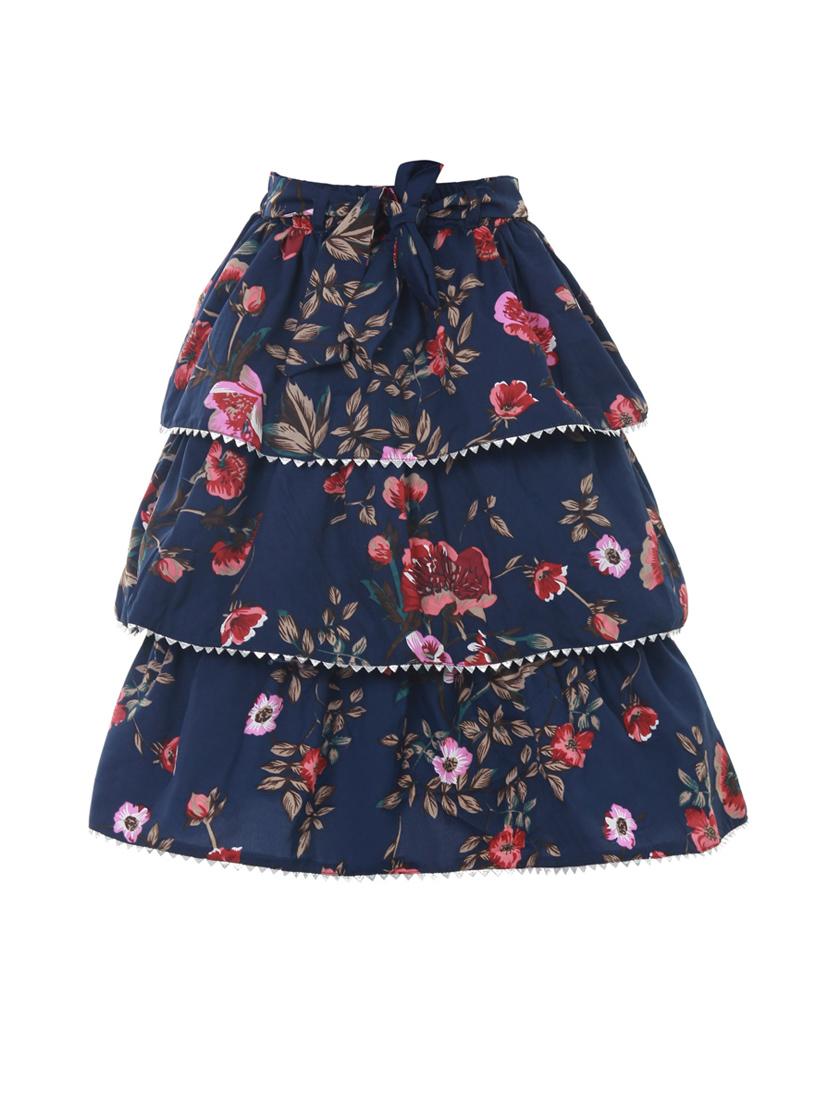 girls pack of 2 layered regular skirt - 19722731 - Standard Image - 2