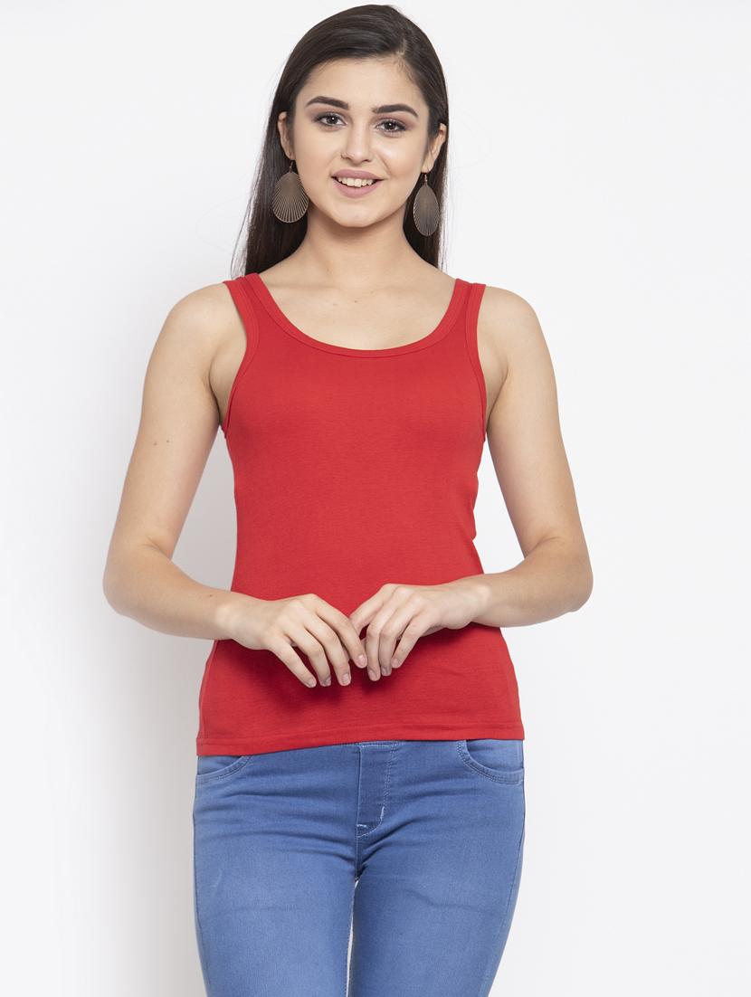 women's tank top shoulder strap top - 19723962 -  Zoom Image - 0