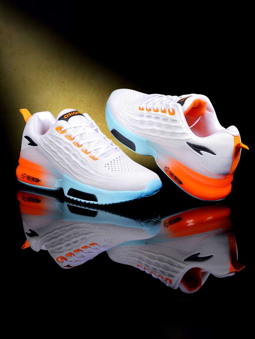 white mesh sport shoes - 19723983 -  Zoom Image - 0