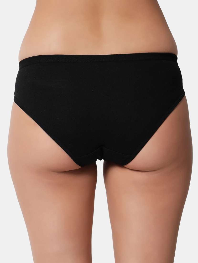 pack of 3 solid bikini panty - 19724516 -  Standard Image - 7