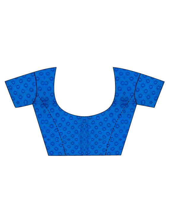 women's printed multi colored saree with blouse - 19727290 - Standard Image - 2