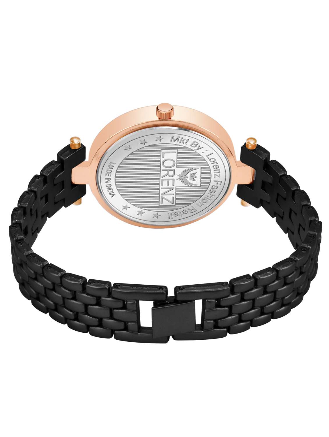 Lorenz Classic Black Analogue Women's Wrist Watch 