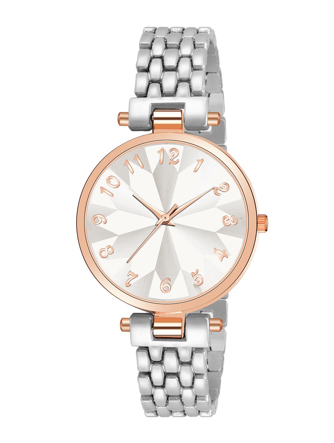 lorenz classic silver analogue women's wrist watch | as-128a - 19730861 - Zoom Image - 0
