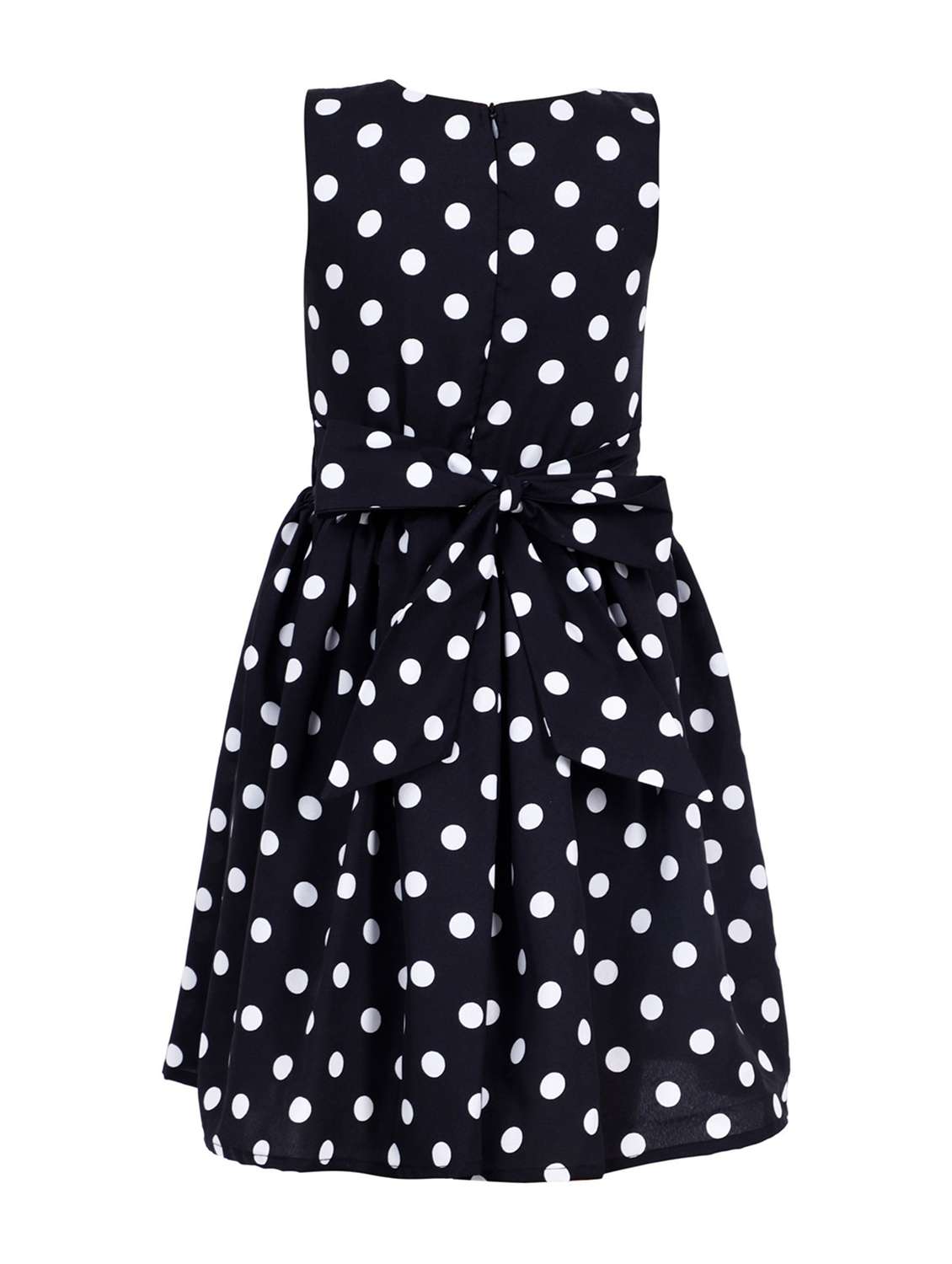 girls round neck printed frock - 19731512 - Standard Image - 2