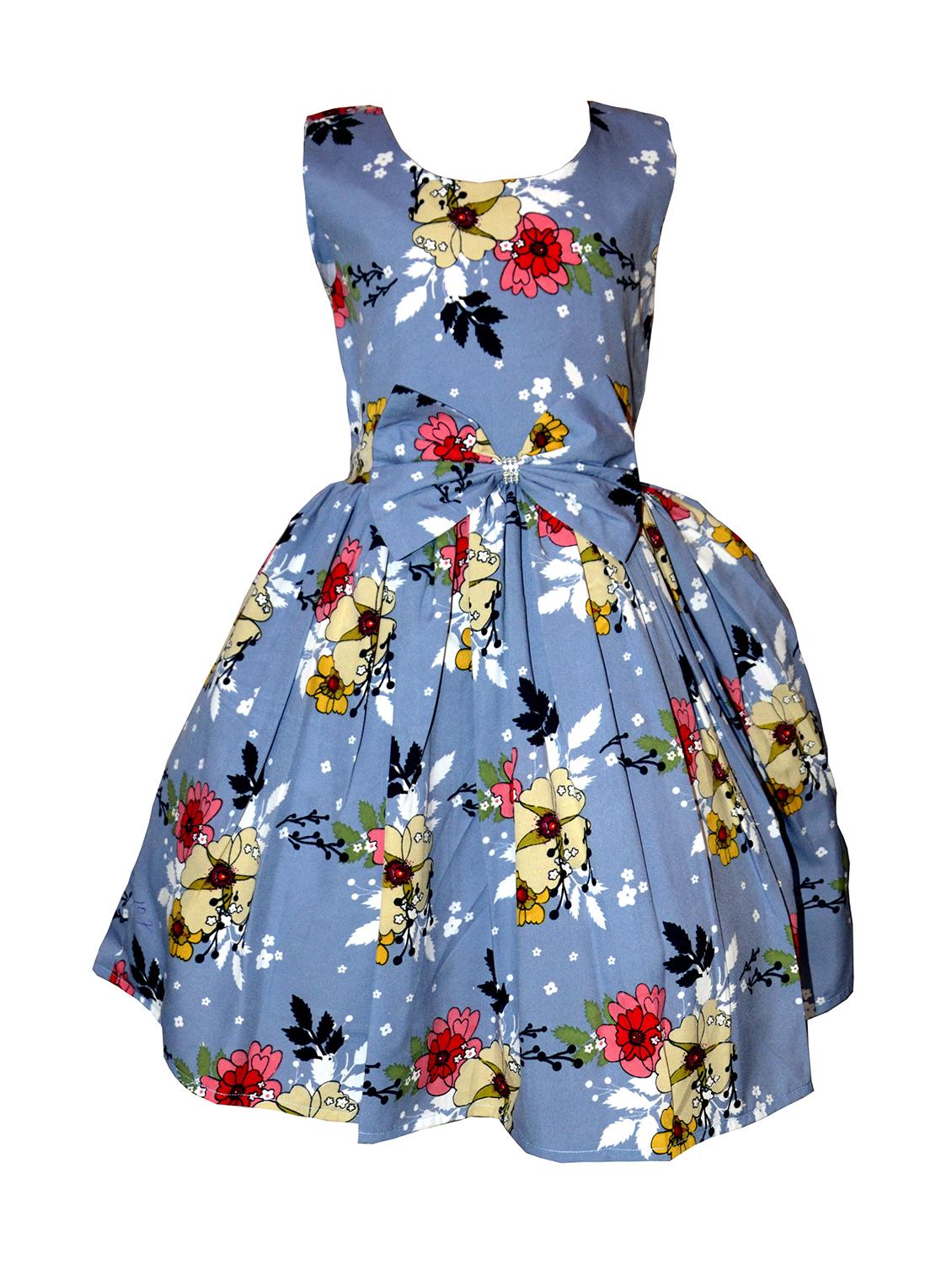 girls pack of 3 printed frocks - 19731573 - Standard Image - 2