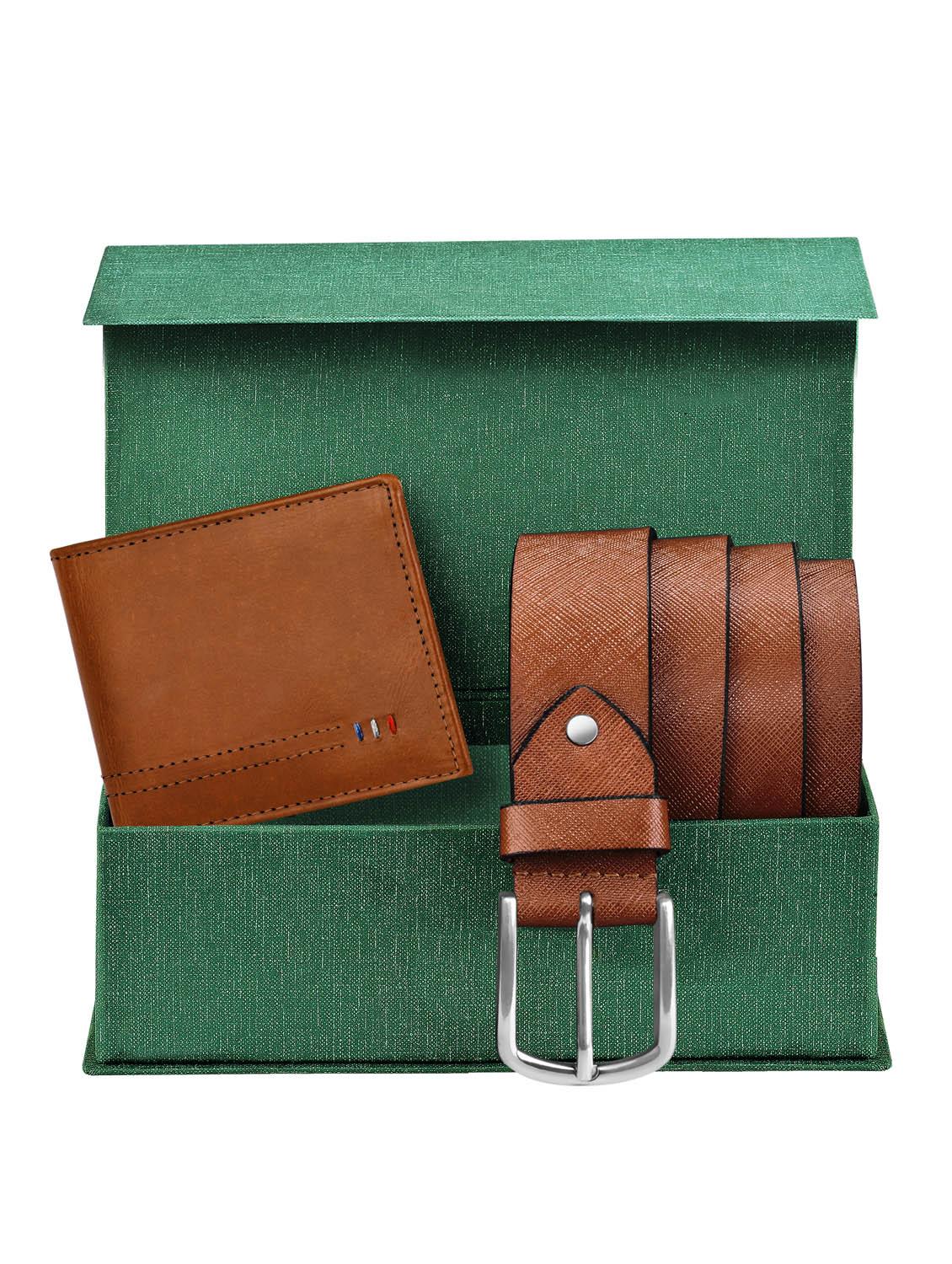 leather wallet with belt - 19731822 -  Zoom Image - 0
