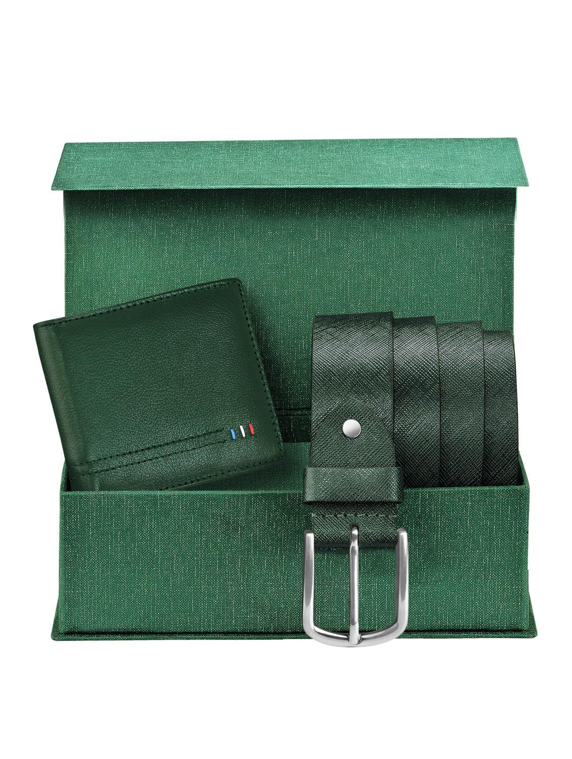 leather wallet with belt - 19731828 -  Zoom Image - 0