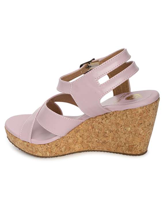 solid ankle strap wedge - 19733982 -  Standard Image - 2