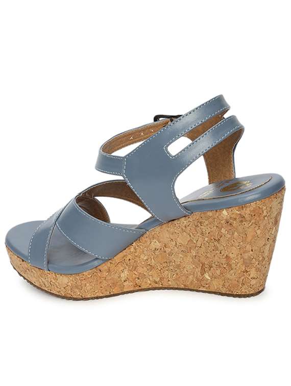 solid ankle strap wedge - 19733983 -  Standard Image - 2