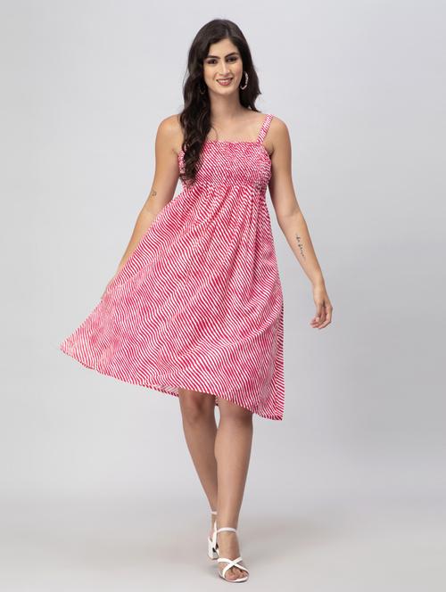women's leheriya dress - 19734455 - Standard Image - 0