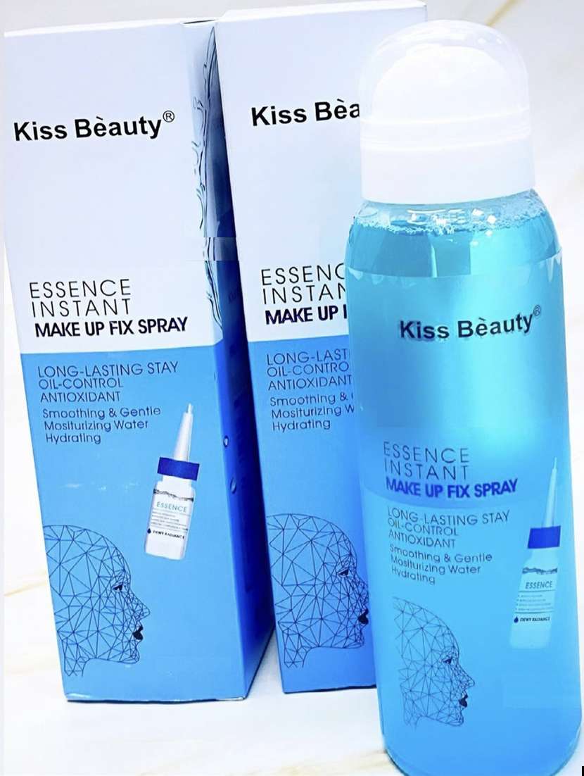kiss beauty essence instant makeup fix spray 