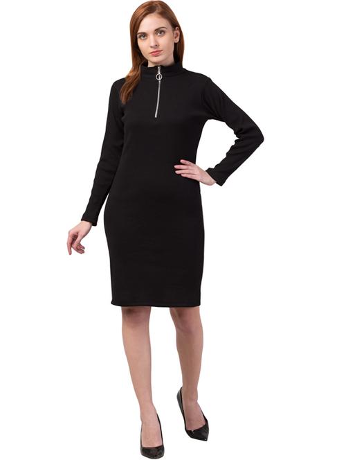 women's bodycon solid dress - 19737319 - Standard Image - 0